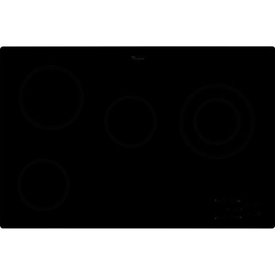 Whirlpool AKT833NE 77cm Touch Control Ceramic Hob in Black